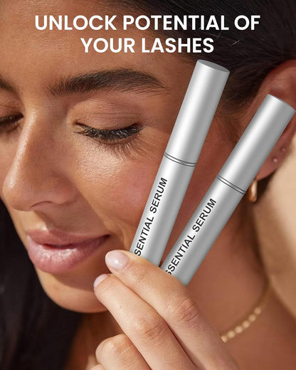Natural Cosmetic Eyelash Serum for Longer, Thicker Lashes & Brows, Boost Lash Serum Vegan & Cruelty-Free - Niacinamide, Centella Asiatica Leaf Extract (10 Ml)